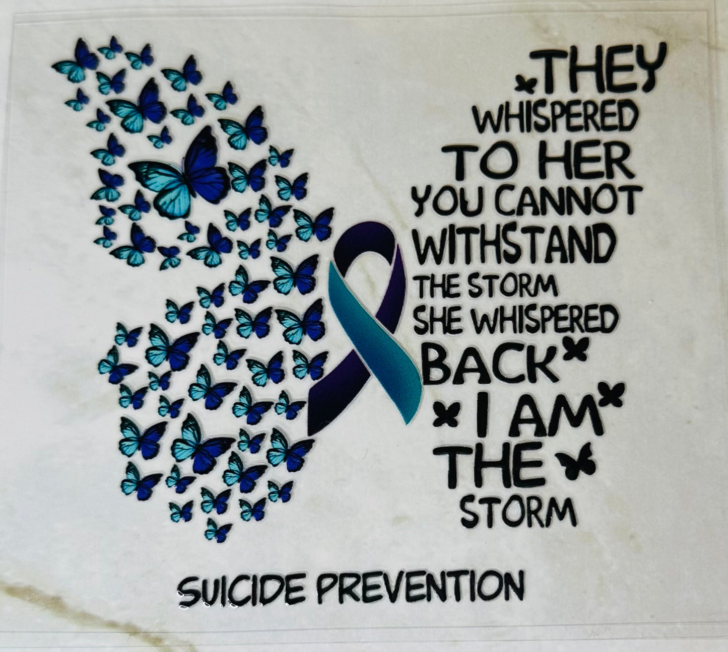 Suicide Awareness Decal