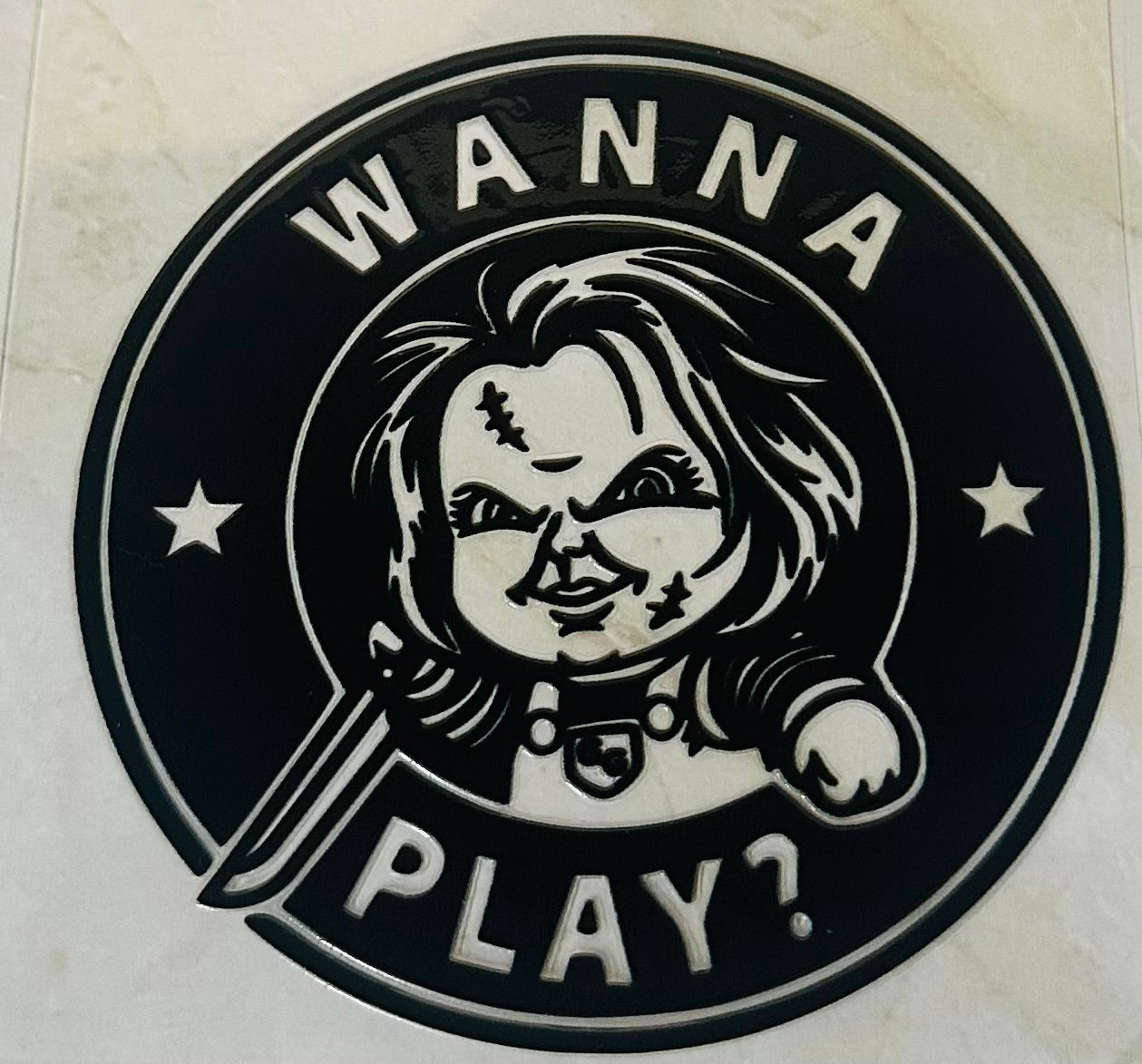 Wanna Play Decal