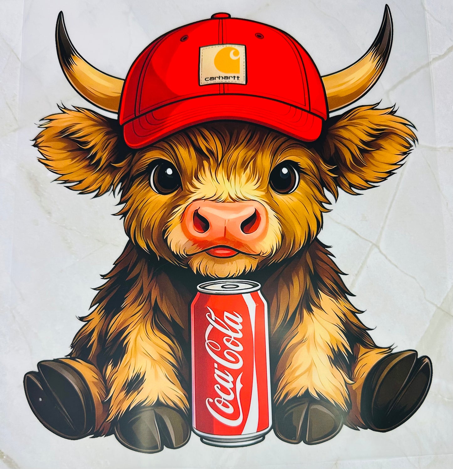 Highland Cow - Coke