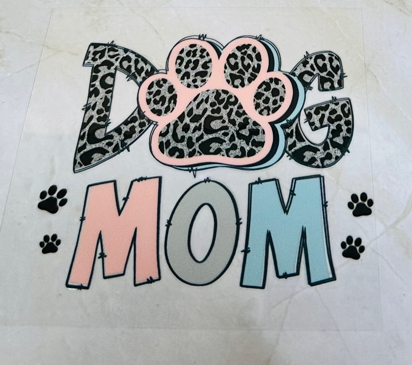 Dog Mom Decal