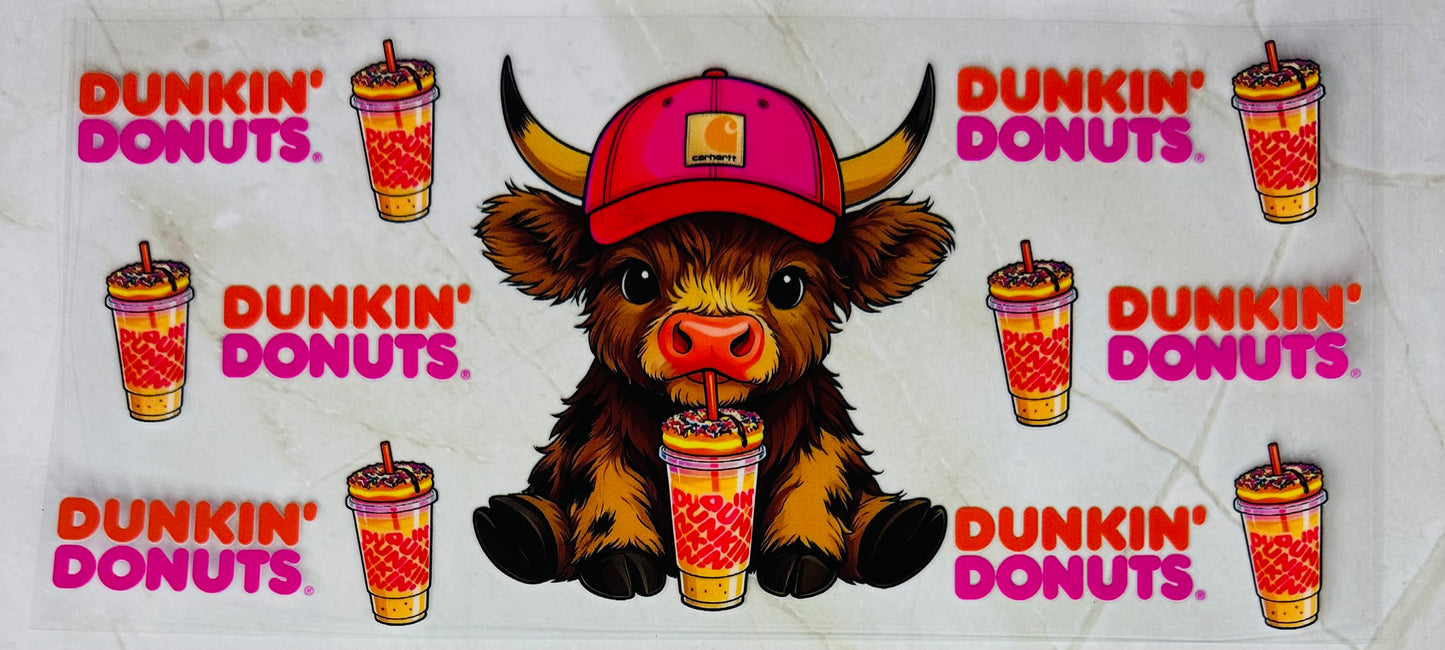 Dunkin Donuts Highland Cow 03