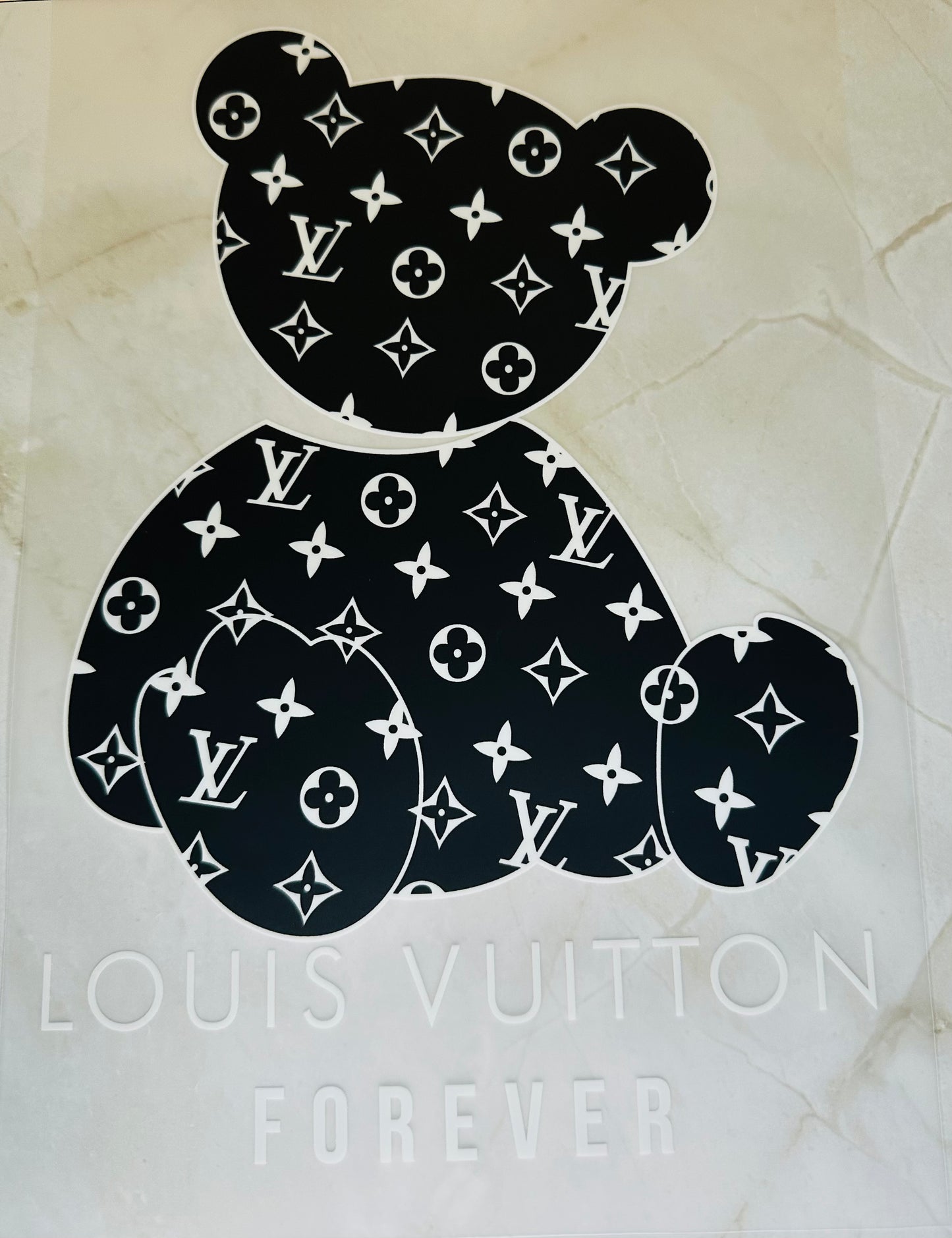 Black LV Bear