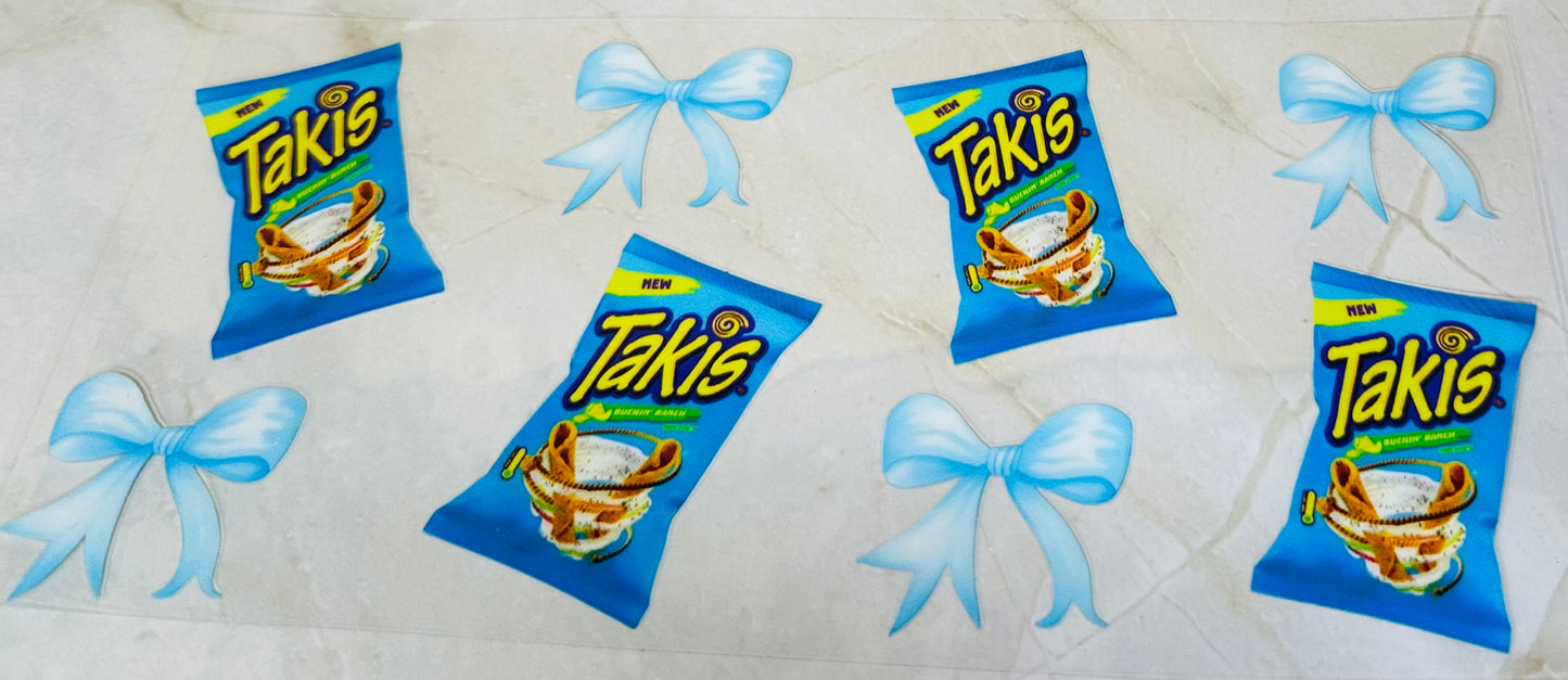 Blue Takis & Bows