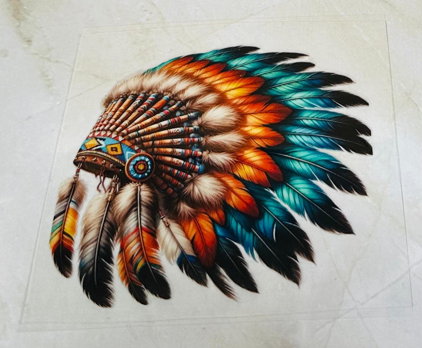 Feather Decal