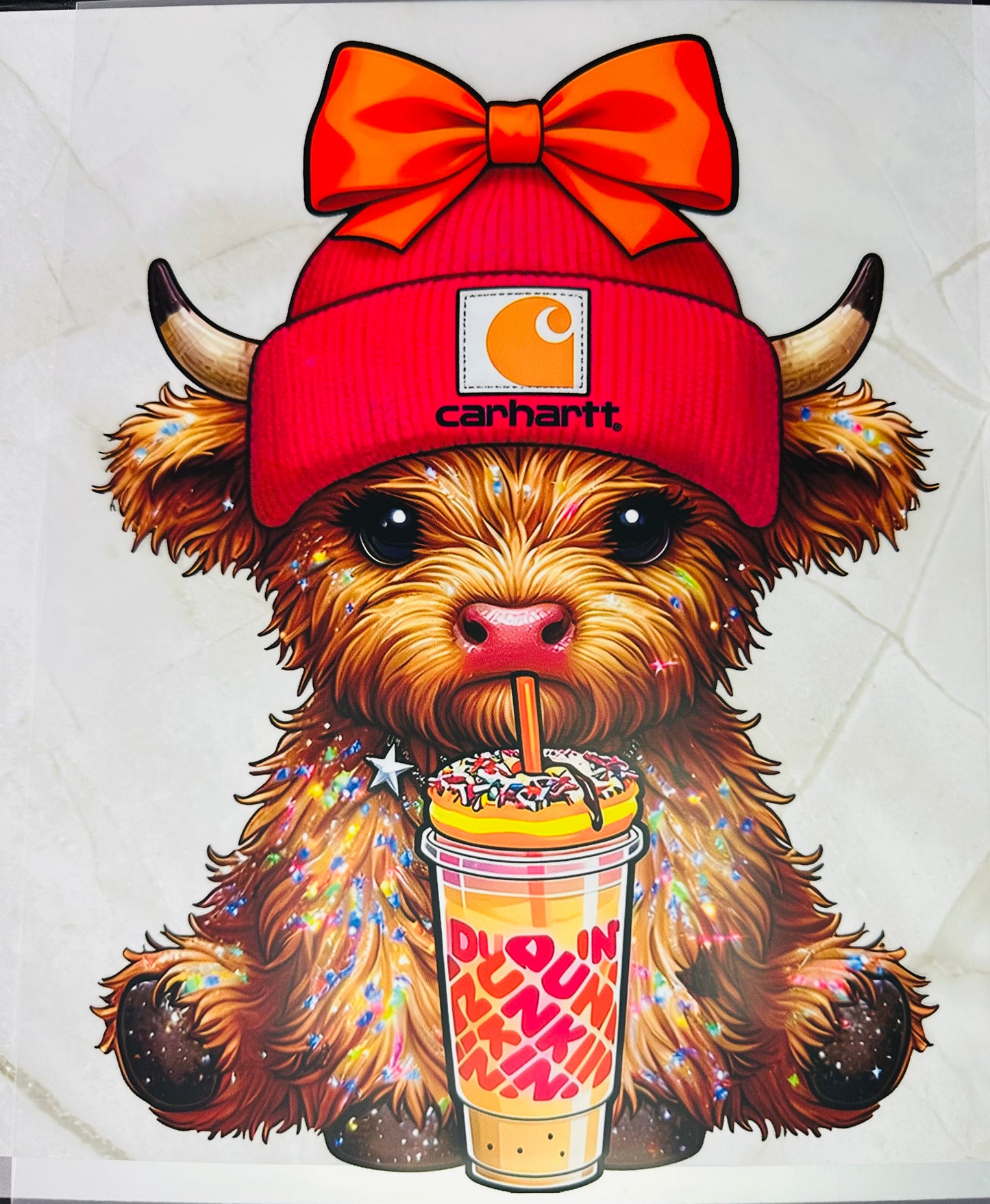 Highland Cow - Dunkin
