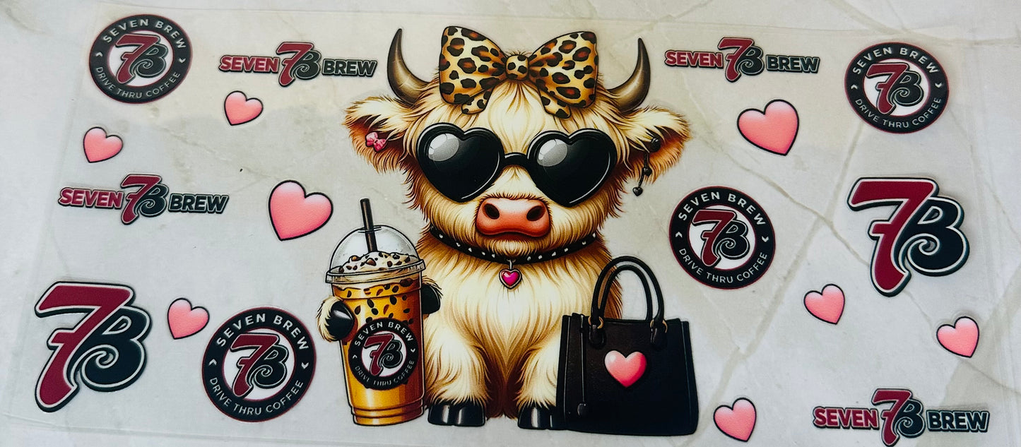 7-Brew Highland Cow