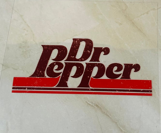 Dr Pepper Decal