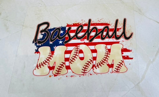 Baseball Mom Decal