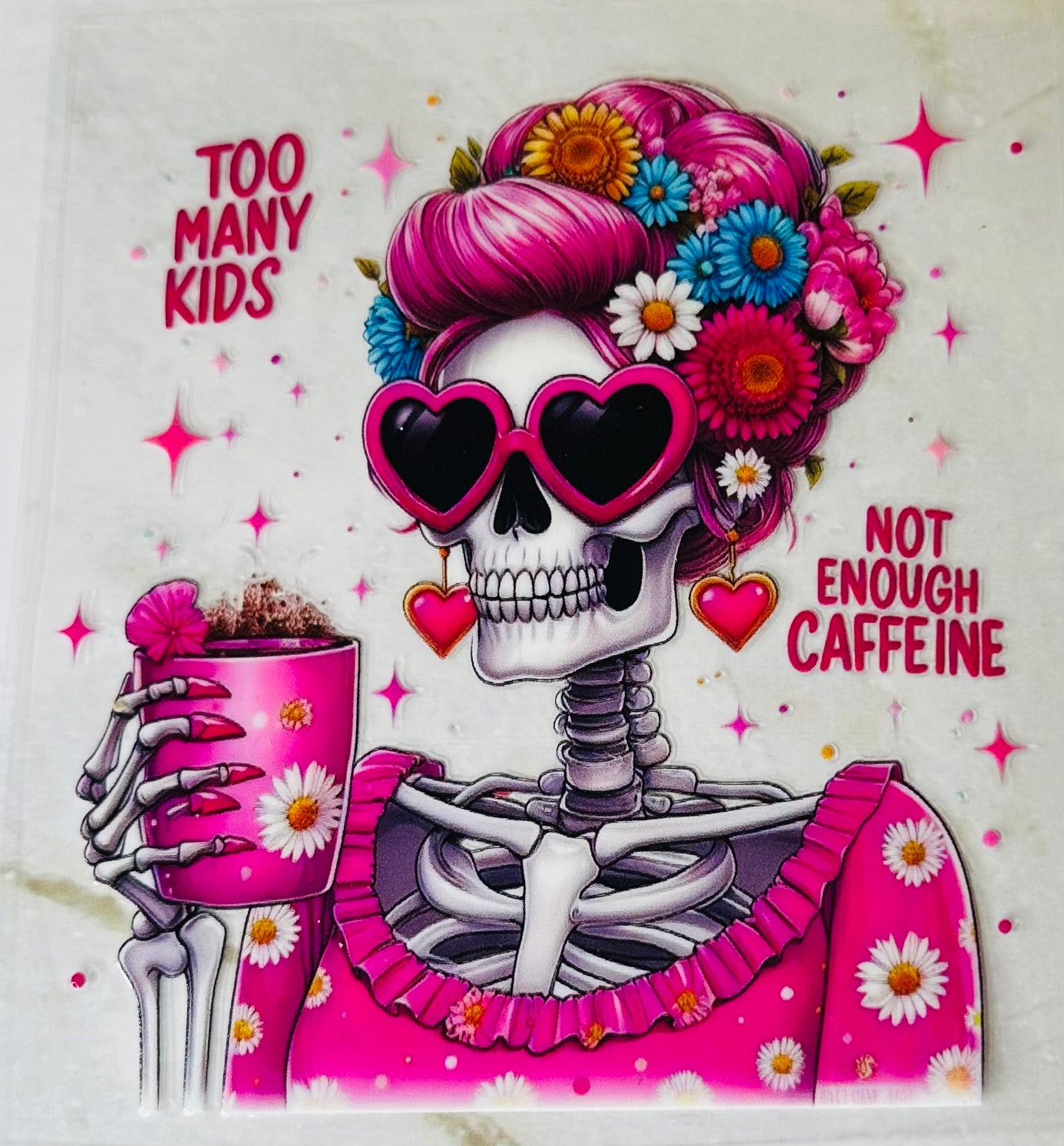 Not enough caffeine Decal