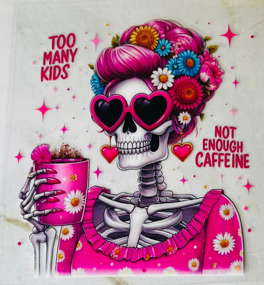 Not enough caffeine Decal