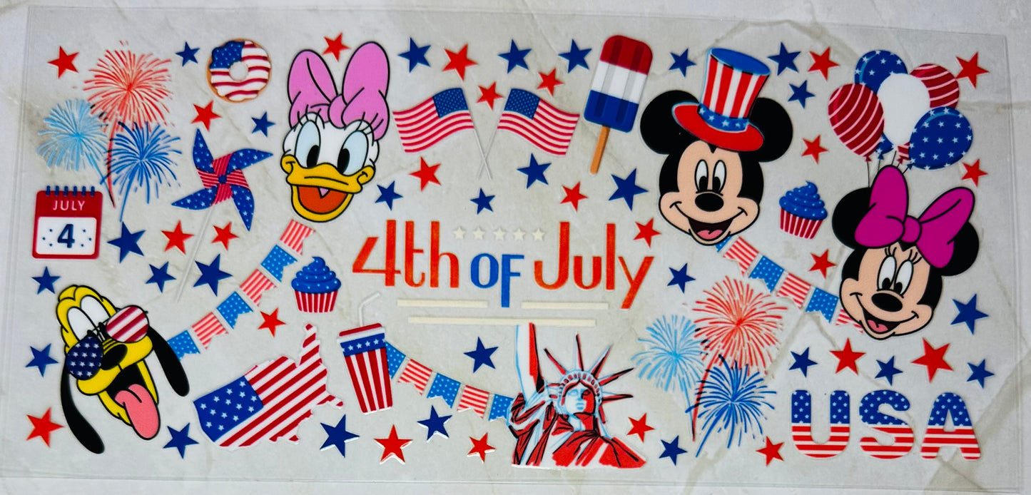 4th of July Mickey & Friends