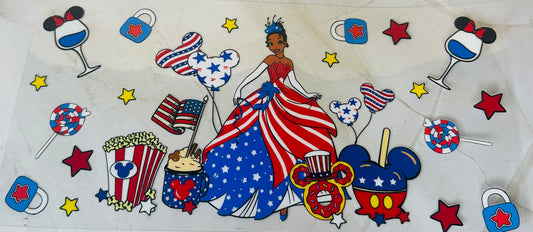 4th of July Princess Tiana