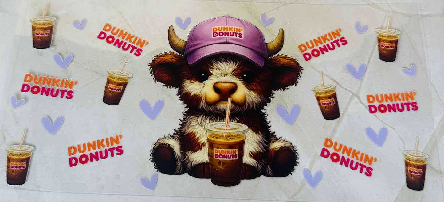 Dunkin Donuts Highland Cow 01
