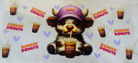 Dunkin Donuts Highland Cow 01