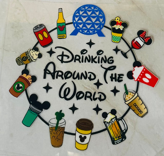 Drinking around the World Decal