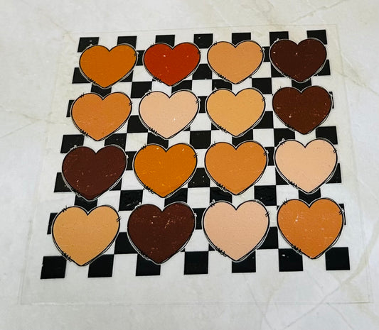 Hearts Decal
