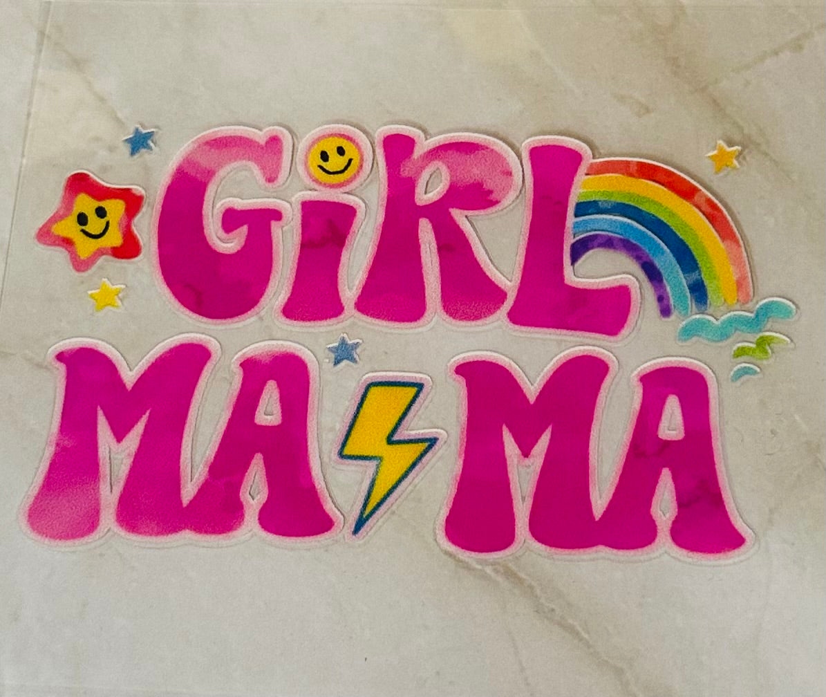 Girl Mama Decal