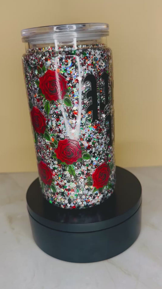 Rose Prison Wife (slow flow glitter)