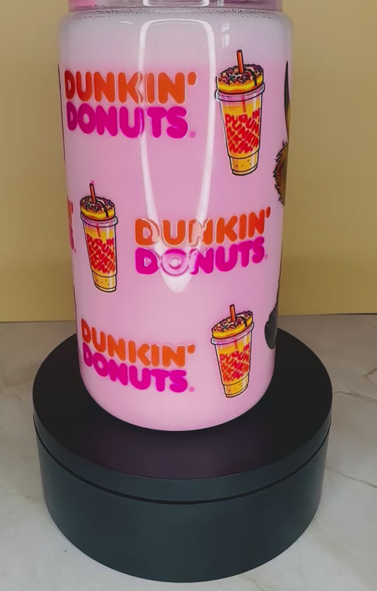 Strawberry Milk Dunkin Highland Cow