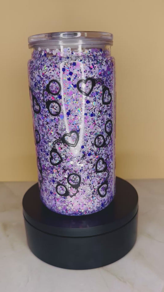 My Heart is behind bars (dry glitter)